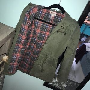 Army green jacket